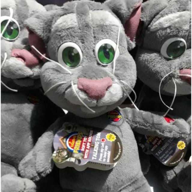 talking tom soft toy