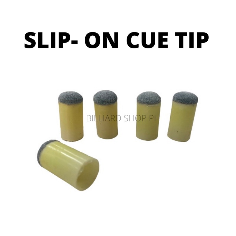 No Chalk Needed POOL SNOOKER BILLIARD Cue Tip 1x NEW Glue on type 10mm Grip Tip