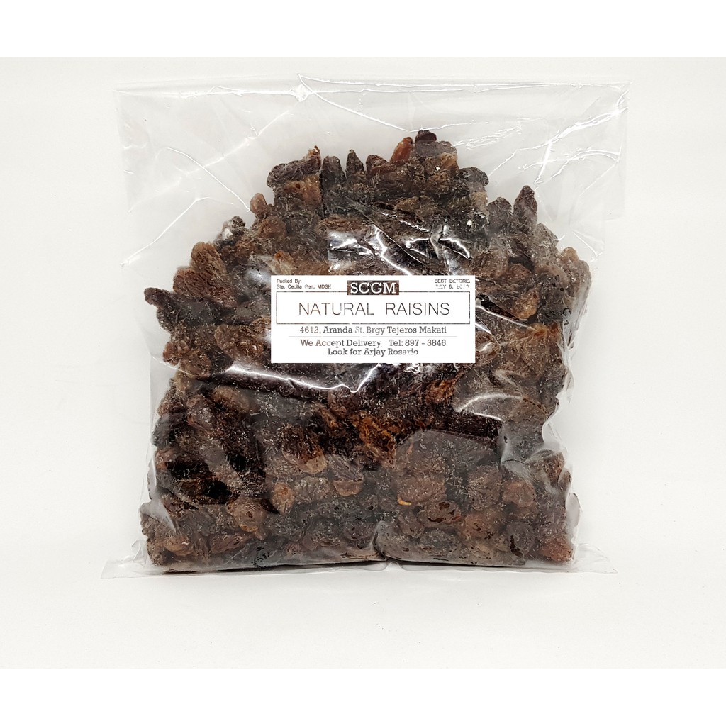 Natural Raisins 500g Shopee Philippines