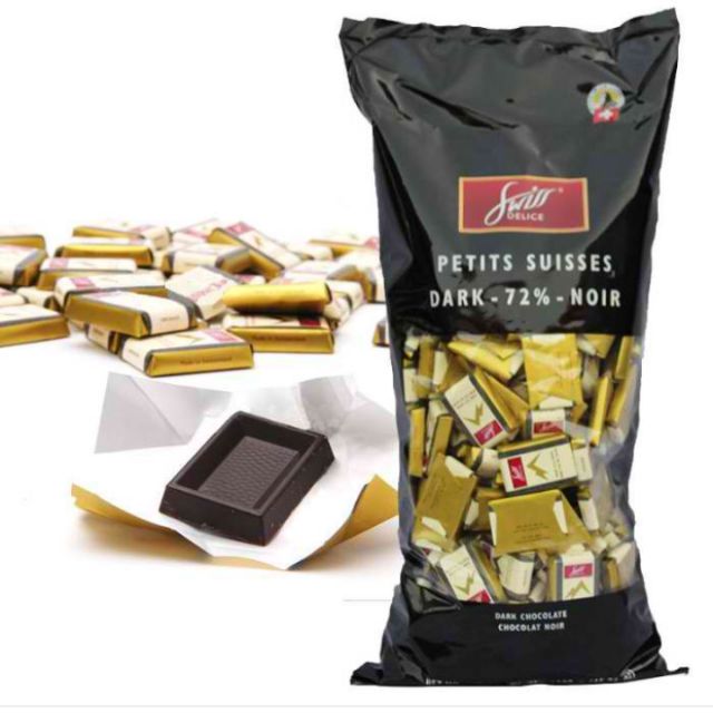 Swiss Delice 28 72 1300g Bulk Chocolate Chocolates Dark