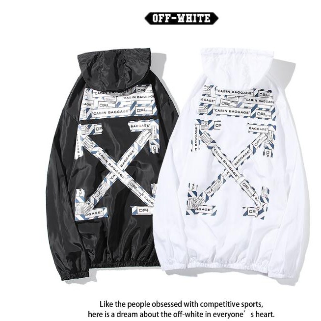 white casual jacket