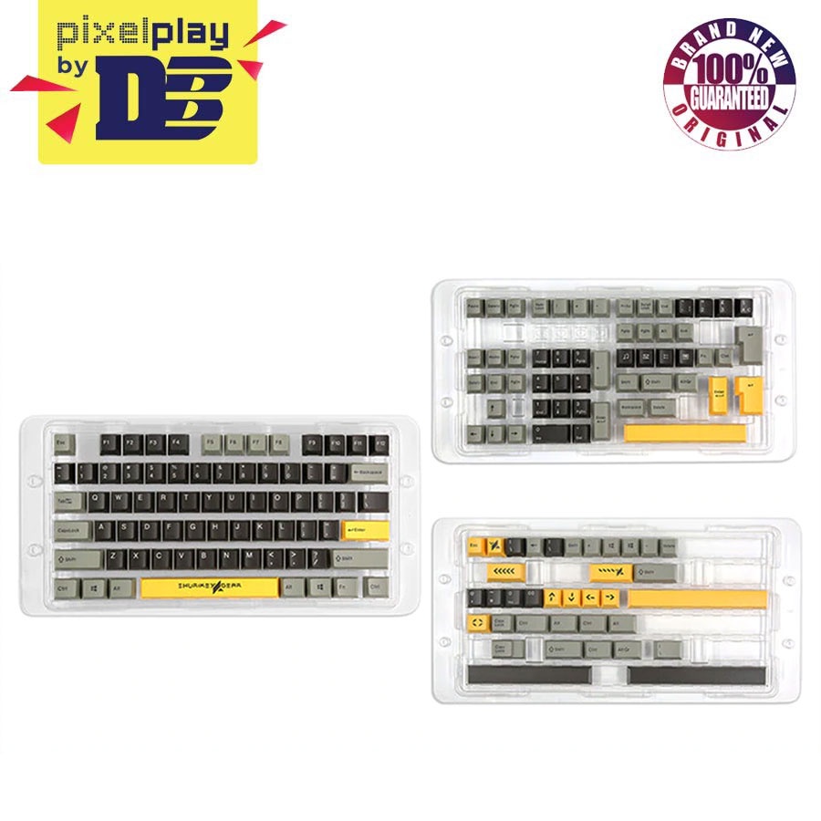 SHURIKEY ABS Doubleshot Keycap Set 167 Keys Hanzo 001 (SKB-167K-JM-001 ...