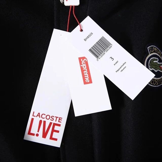 supreme lacoste live