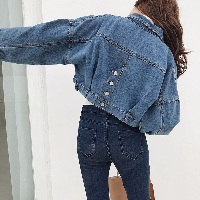 long denim jacket sale