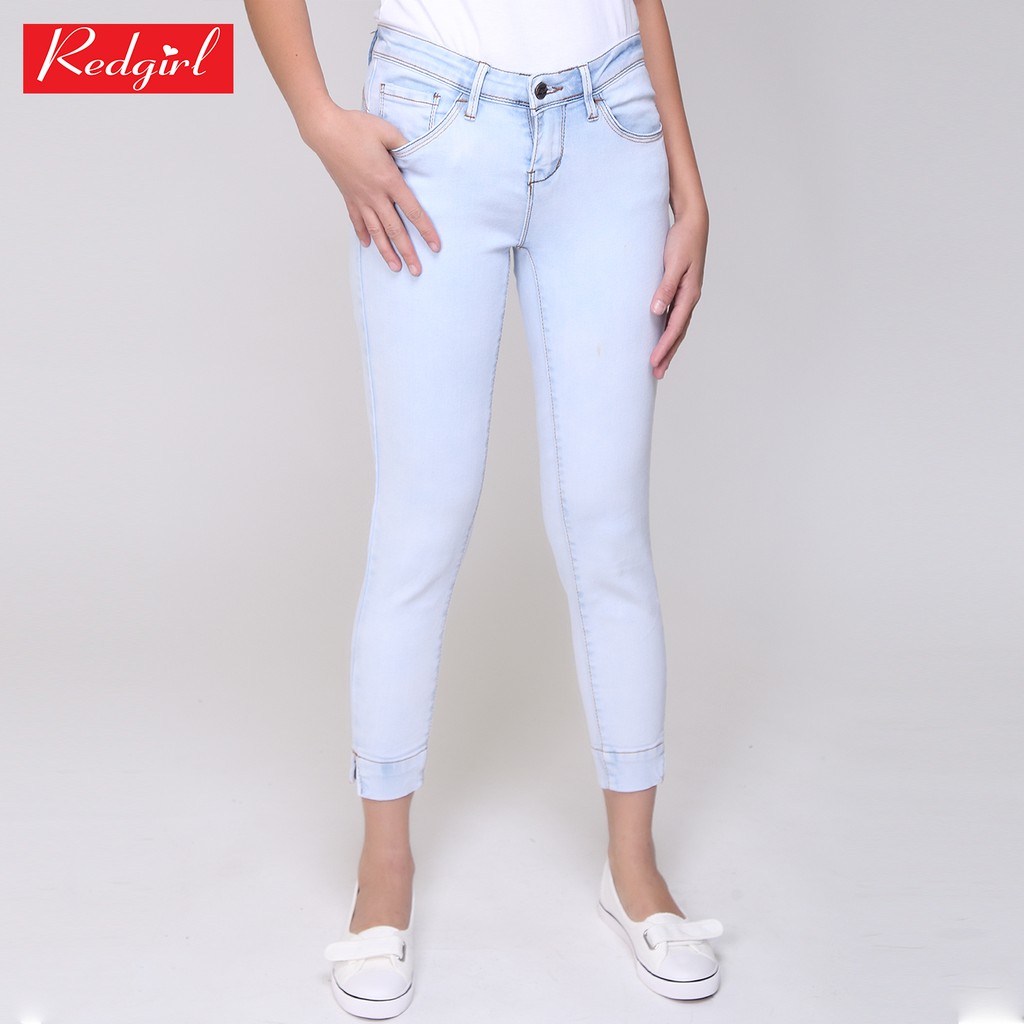 cropped ladies jeans