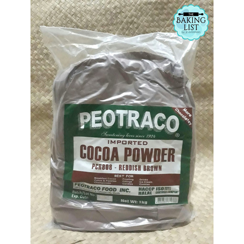 Peotraco Cocoa Powder - 1 kg. | Shopee Philippines