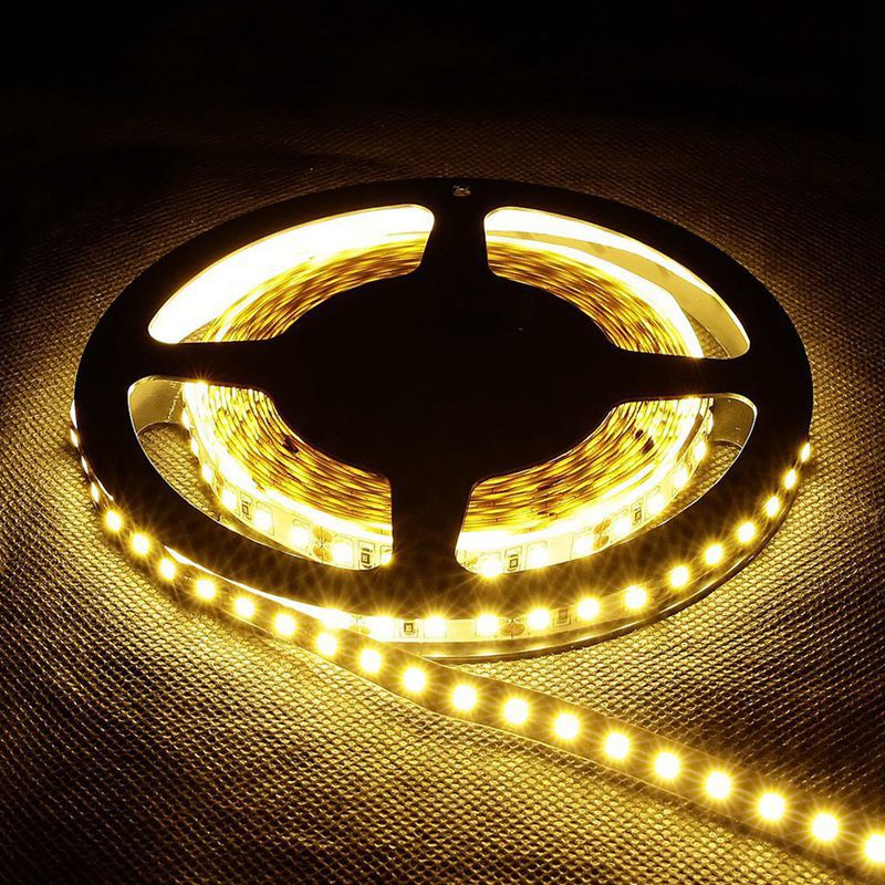 5M STRIP RIBBON ROPE LIGHT 3528 SMD 600 LED warm white