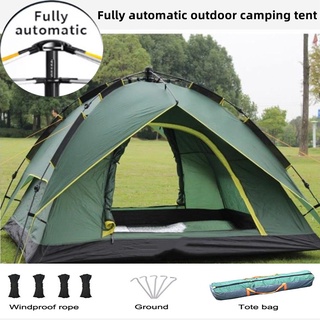 4-5 Person 2m*2m Fully Automatic Tent Outdoor Foldable Camping Auto ...