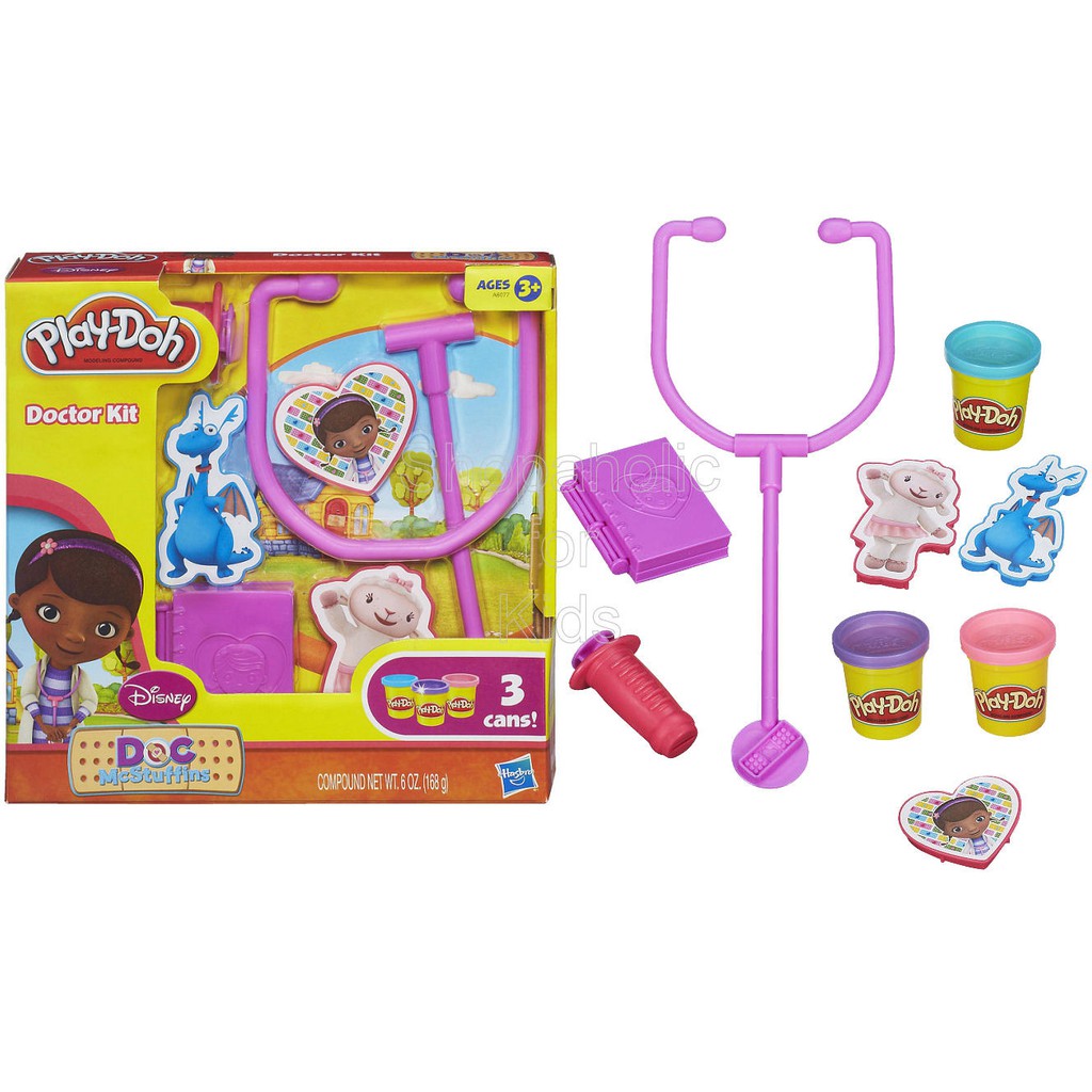 doc mcstuffins play doh set