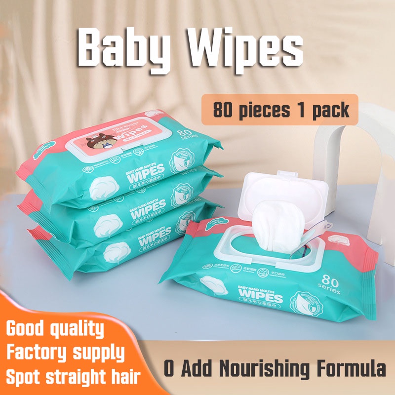 Zihang Organic Baby Wipes 80 Sheets Per Pack wipes for baby babies wipe