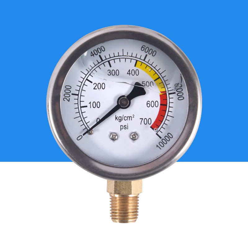 Grouting machine pressure gauge plugging machine high pressure gauge