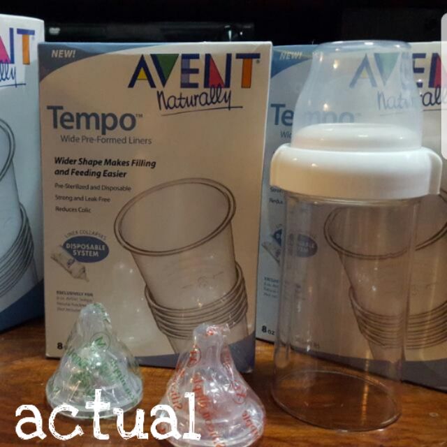 avent disposable bottles