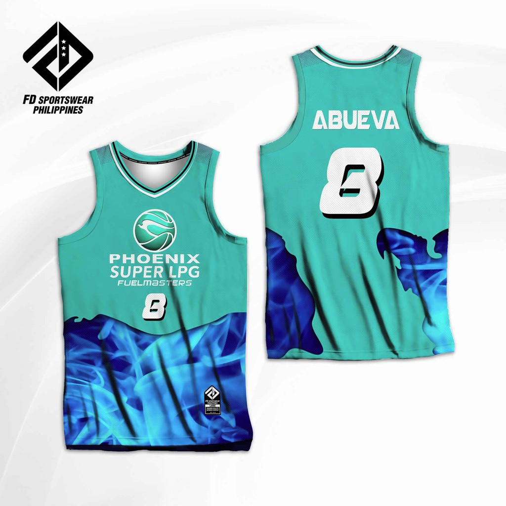 CALVIN ABUEVA Phoenix Super LPG Fuelmasters FULL SUBLIMATED JERSEY