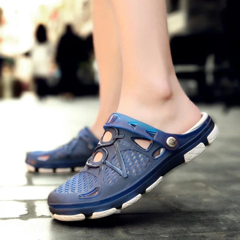 ReTouch Mens and women Outdoor Rubber Jelly Shoes Style Sandals for  Tropical Summer Season #802 | Shopee Philippines