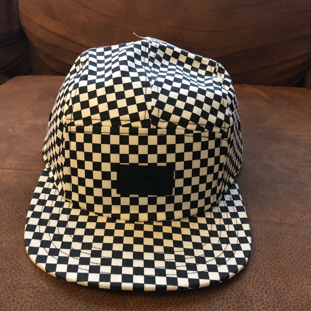 vans checkered cap