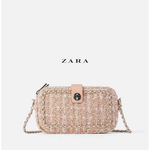 zara crossbody wallet with zips