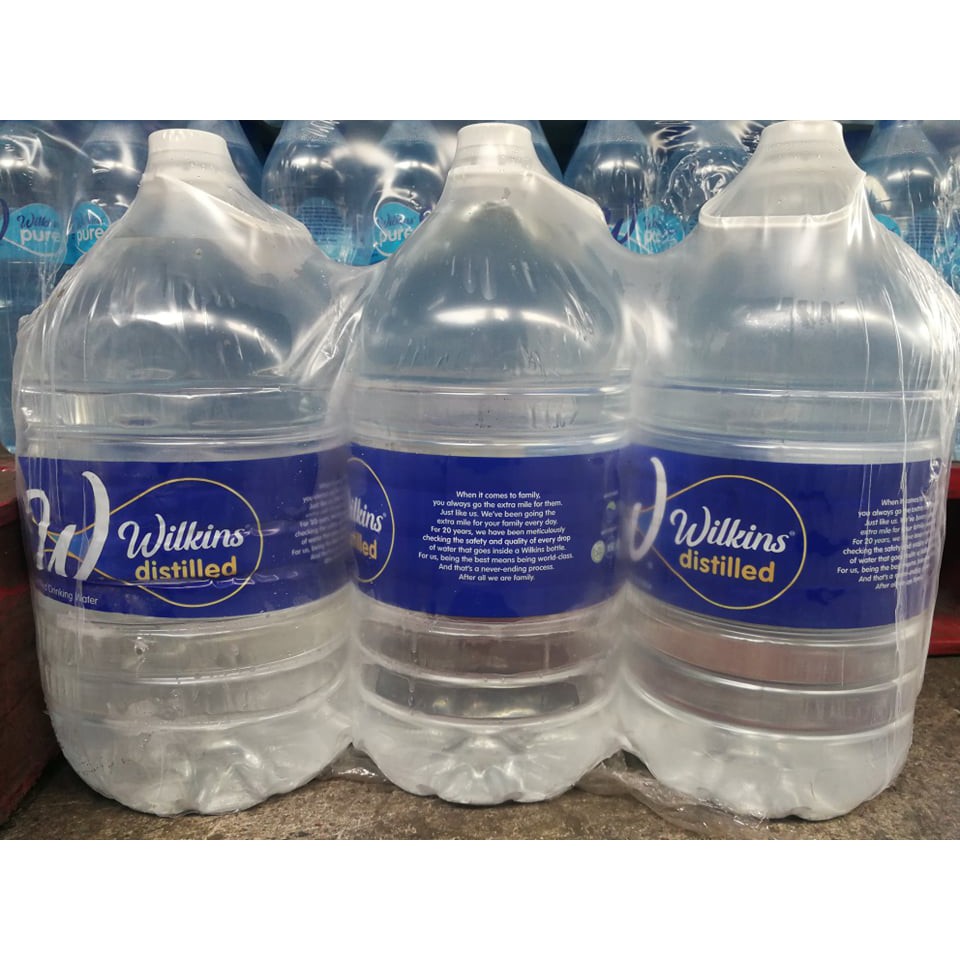 Wilkins Distilled 7 liters 3pcs | Shopee Philippines