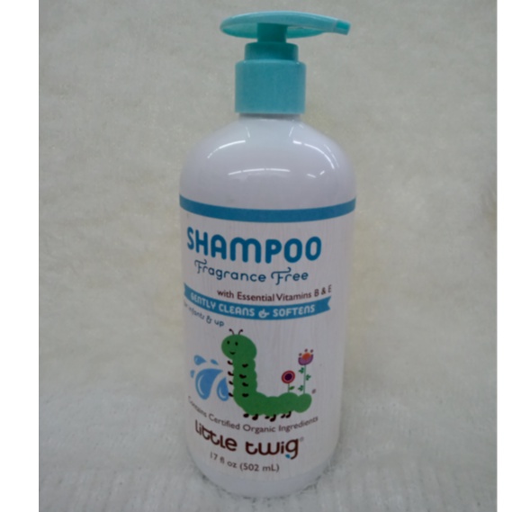LITTLE TWIG FRAGRANCE FREE SHAMPOO FOR INFANTS AND UP 17fl oz/502 mL
