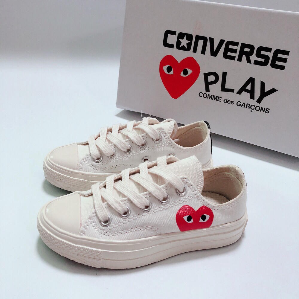 kids cdg converse