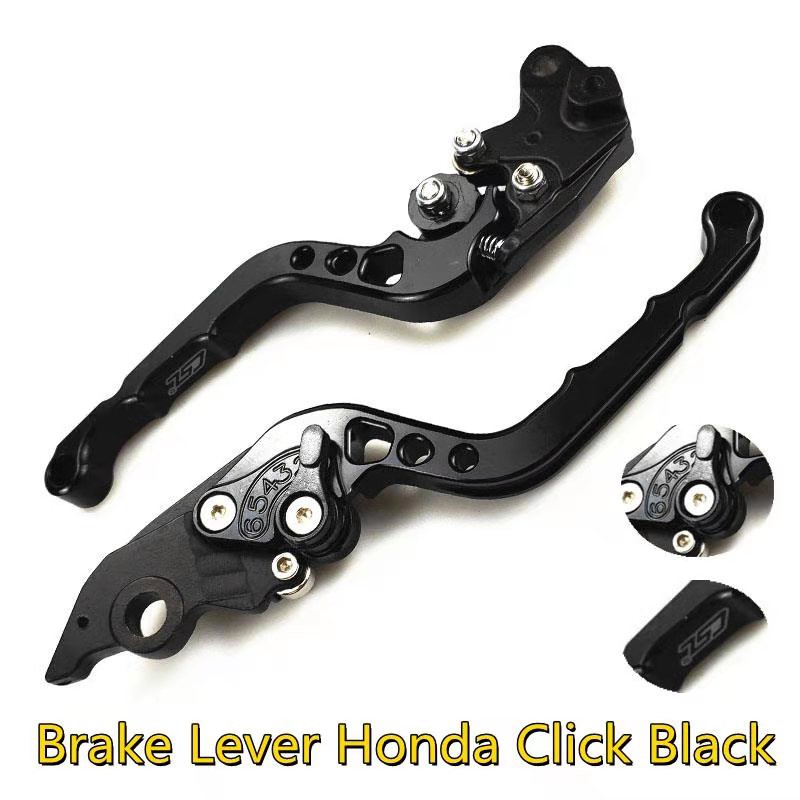 Brake Lever Honda Click 150/125 Version 1 Gold Silver Blue Red Black