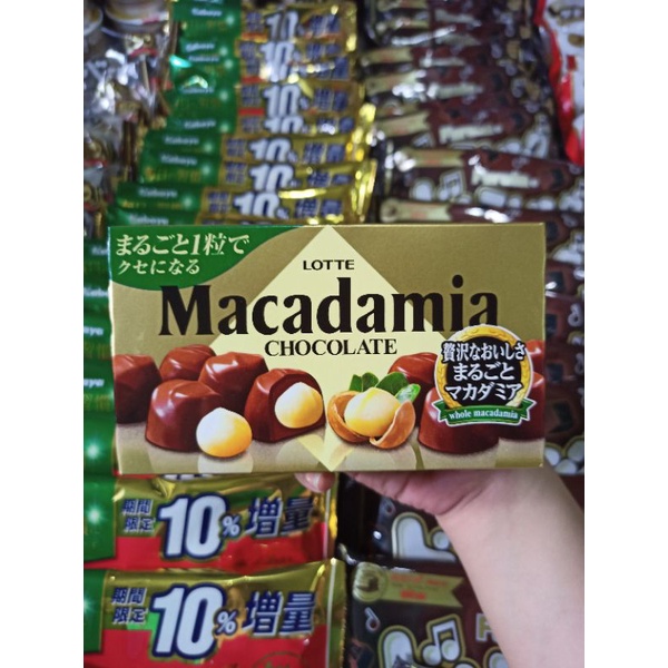 Lotte Macadamia Chocolate from Japan Shopee Philippines