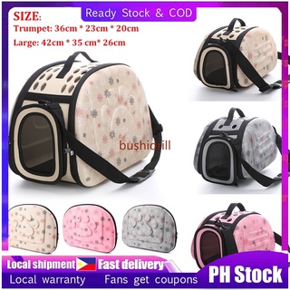 ○✗♦Size S/M/L Travel Dog Carrier Portable Folding Pet Cage Carrying Bags Handbag Cat Puppy