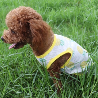 Dog clothes Lovely Cat Dog Clothes Summer Pet Vest Comfortable Breathable French Bulldog Clothes #5