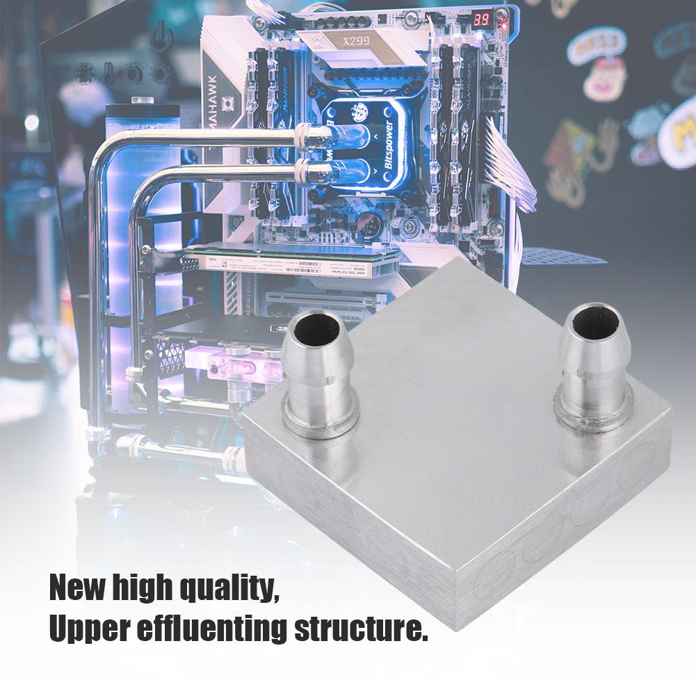 Water Cooling Aluminum Block for CPU Radiator Liquid Cooler Shopee