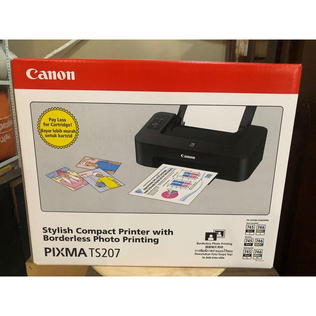 BRAND NEW Canon TS207s Printer NO CARTRIDGE Shopee Philippines