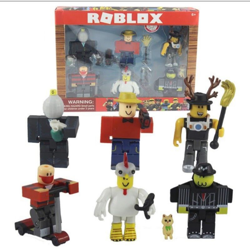 Toys Lego Masters Of Roblox 6 Figure Pack Shopee Philippines - tktech roblox toy