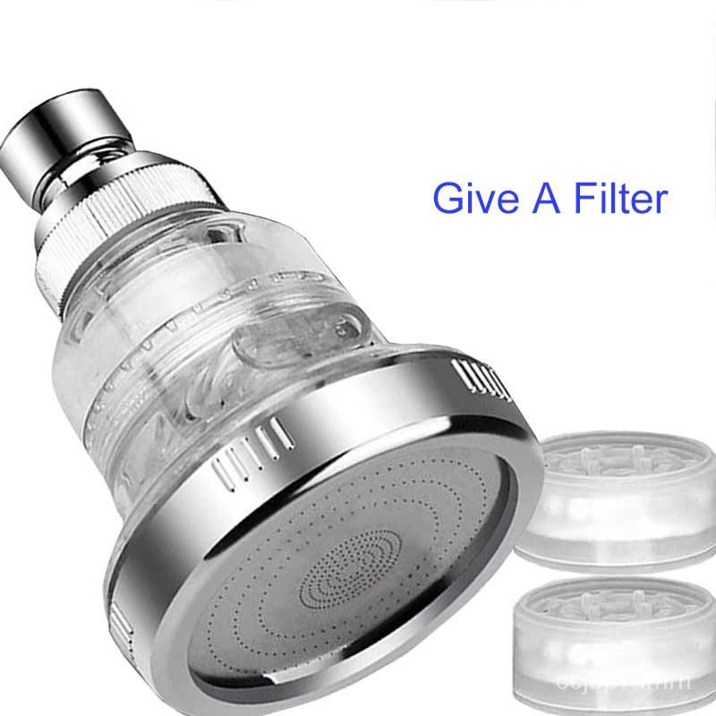 High Pressure Water Softener Shower Head Hard Water Filter Chlorine