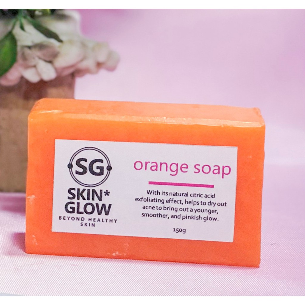 SKINGLOW Orange Soap 150g Shopee Philippines