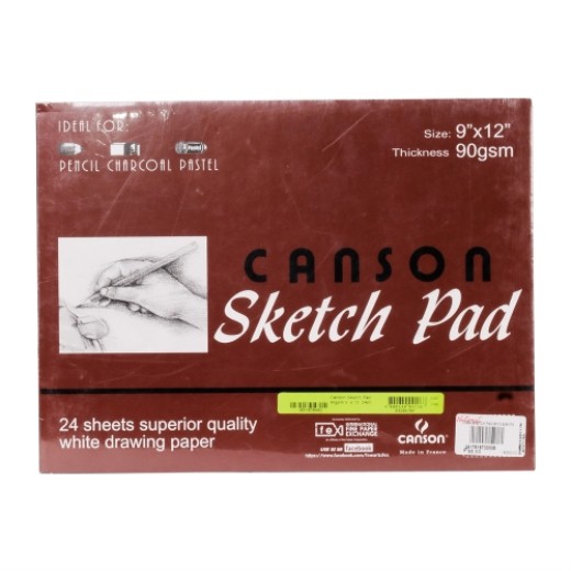 Canson Sketch Pad 9x12 24 Sheets Shopee Philippines