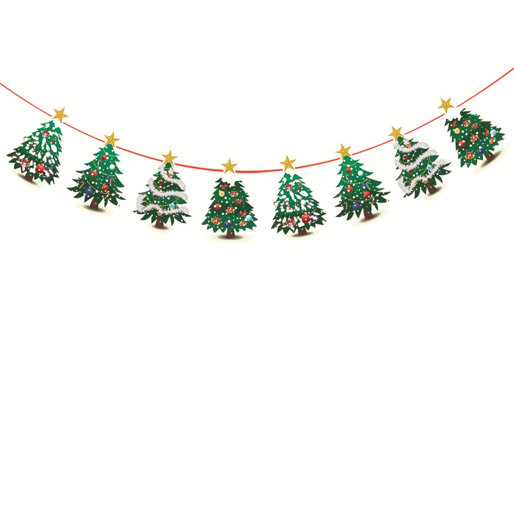 xmas paper garlands