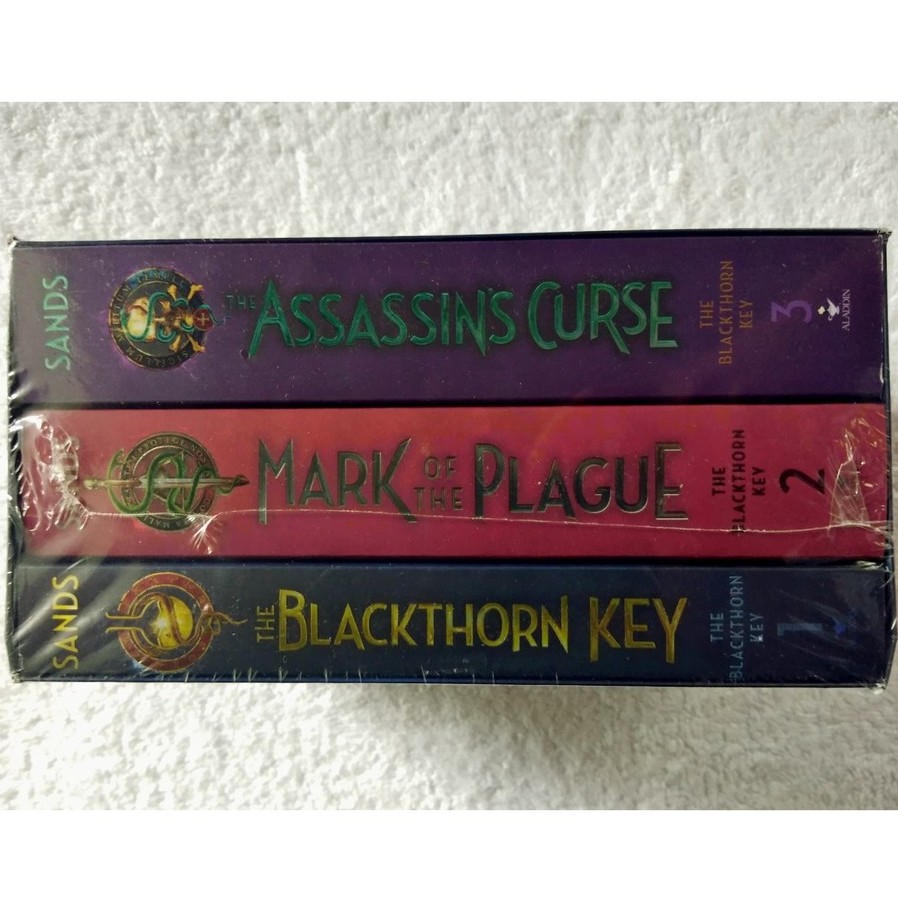 The Blackthorn Key Collection Boxed Set The Blackthorn Key Mark Of The Plague The Assassins Curse Shopee Philippines