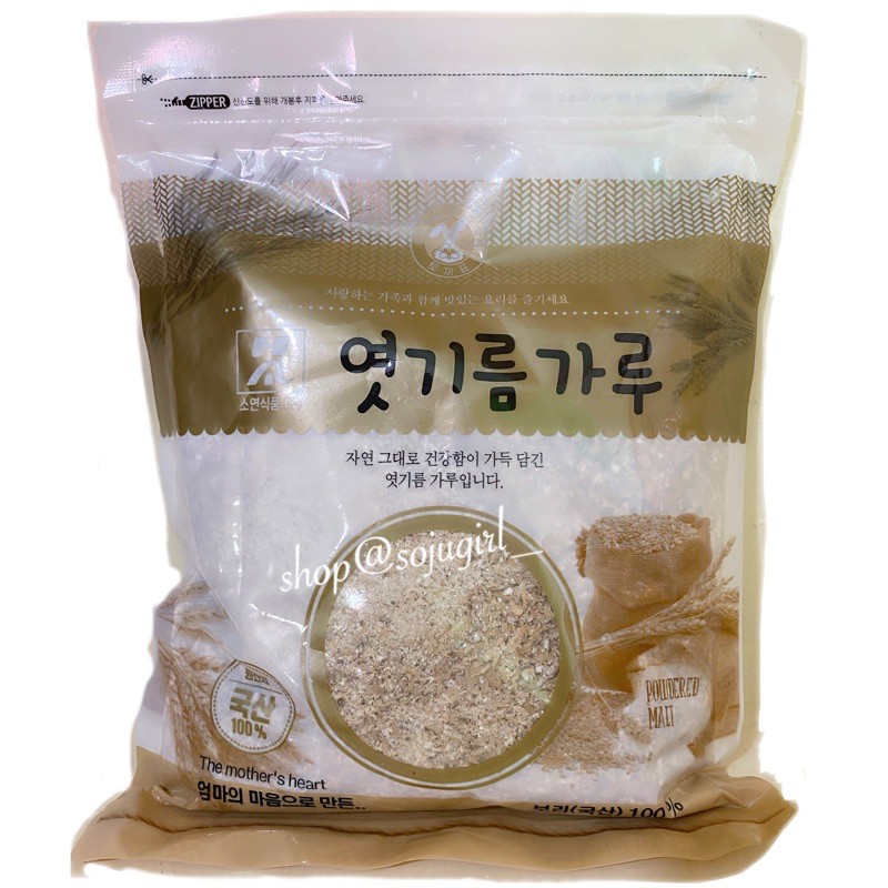 400g Korean Barley Malt Powder (Coarse) Yeotgireum Garu Shopee