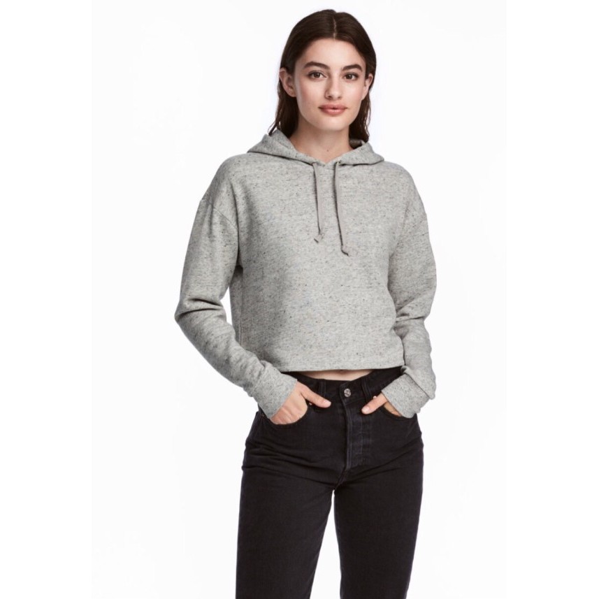 hollister crop top hoodie