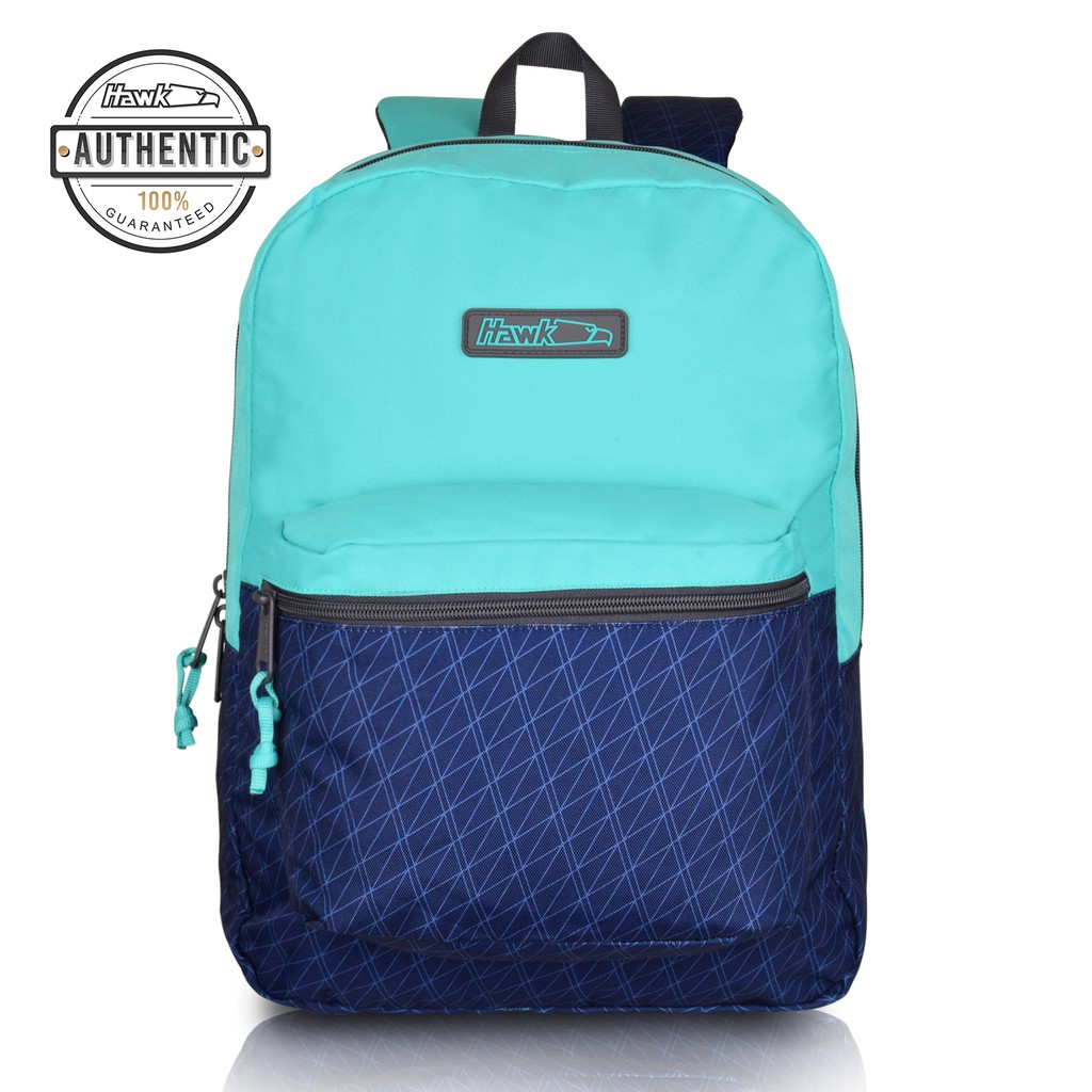 hawk bag blue green