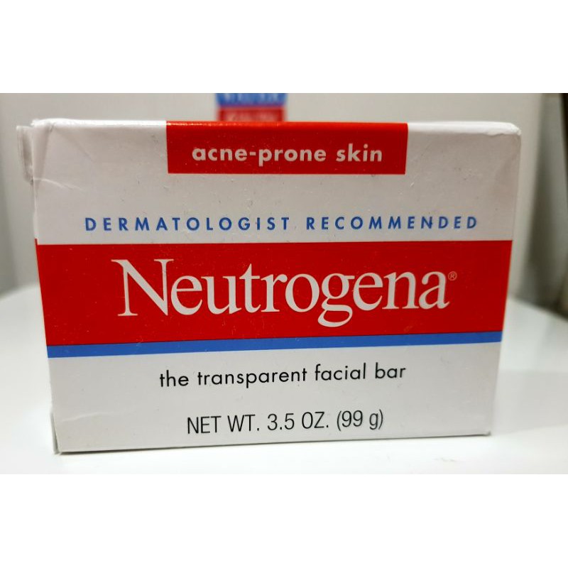 NEUTROGENA TRANSPARENT FACIAL BAR( ACNE PRONE SKIN) AUTHENTIC from  |  Shopee Philippines