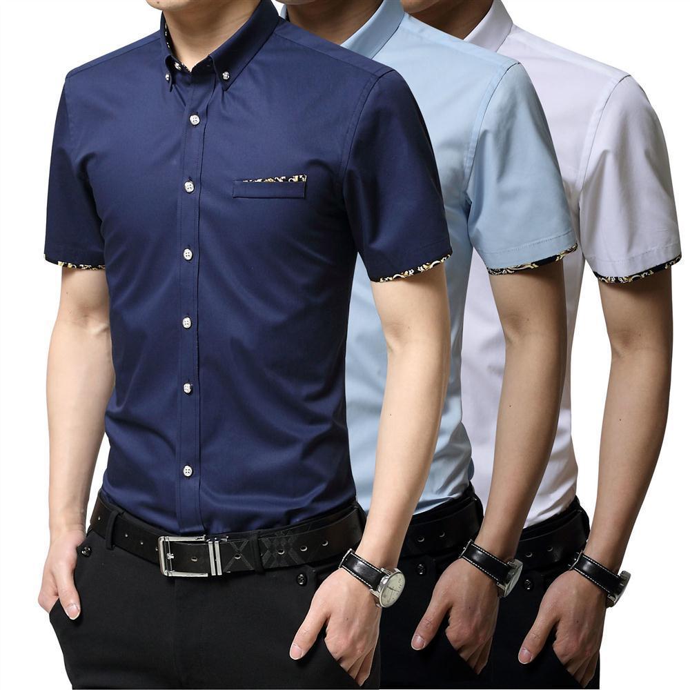 mens short sleeve dress shirts sale