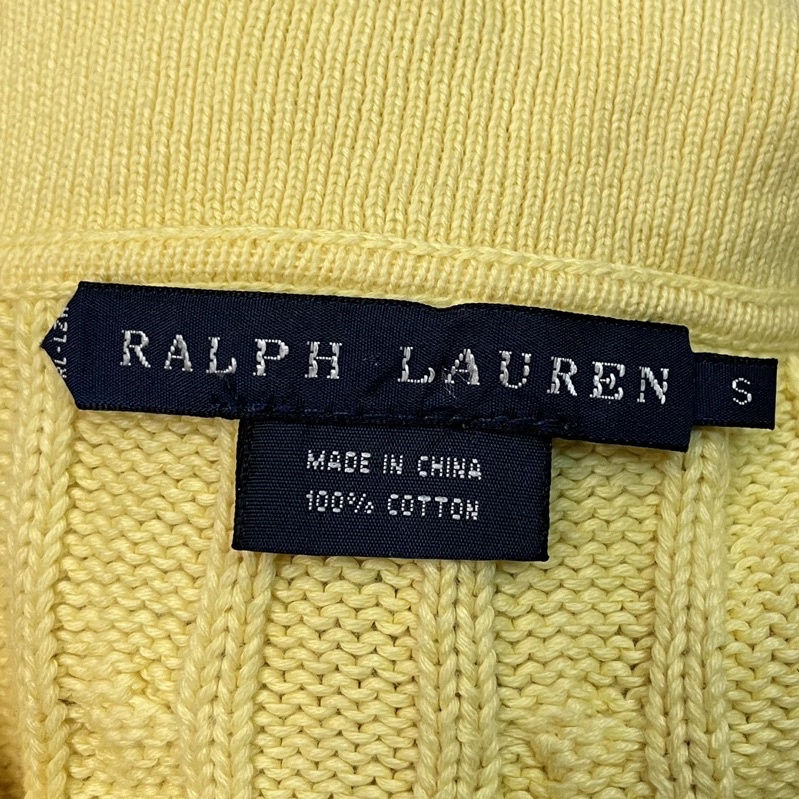 Ralph Lauren | Cable Knit Short-Sleeve Polo Sweater | Shopee Philippines