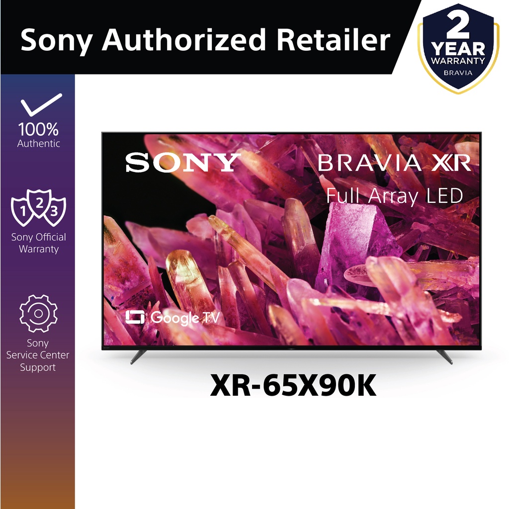 Sony XR65X90K/ X90K BRAVIA XR Full Array LED 4K Ultra HD High