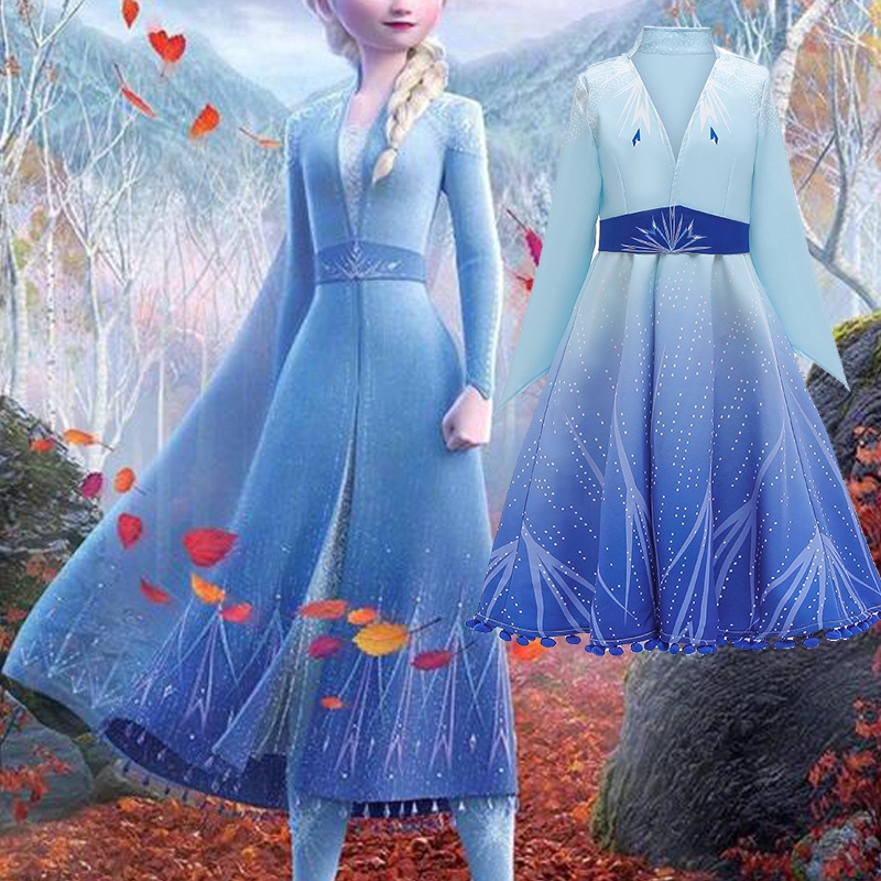 dress with elsa on it