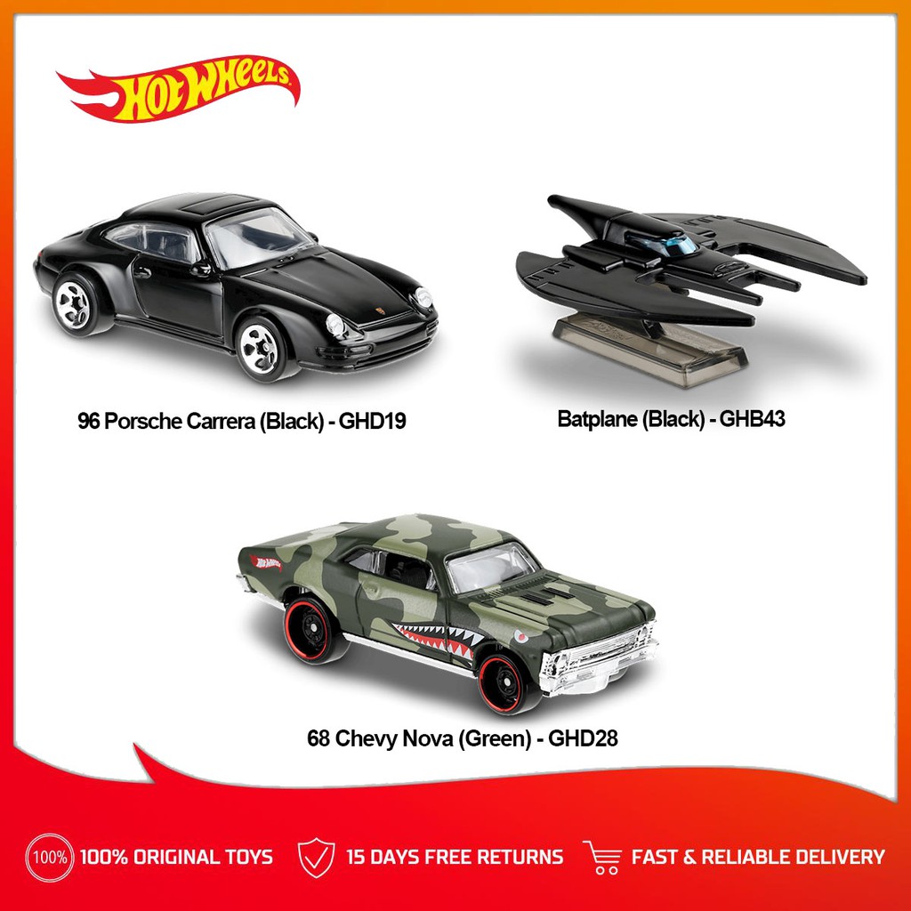 hot wheels 96 porsche carrera