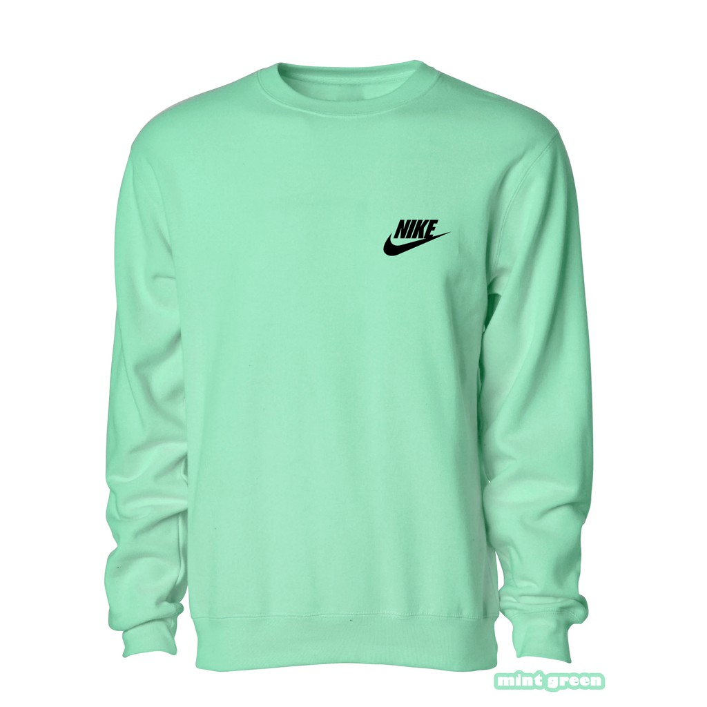 mint green nike sweater
