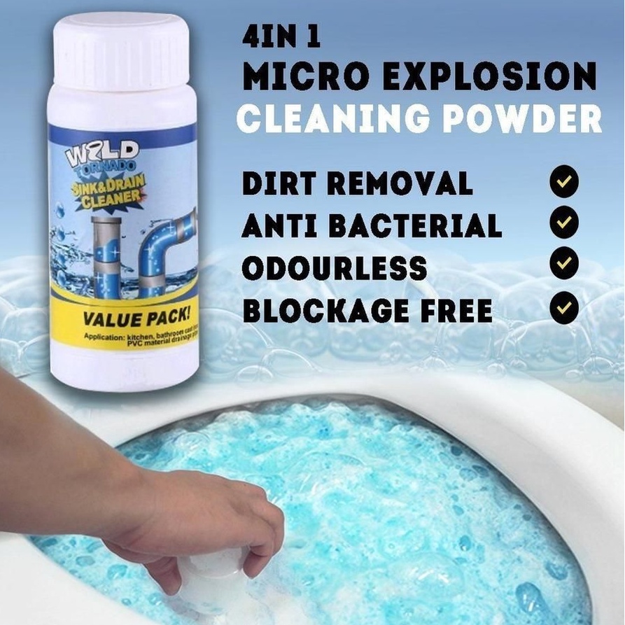 RC Wild Tornado Sink & Drain Cleaner Powerful Sink and Drain Cleaner