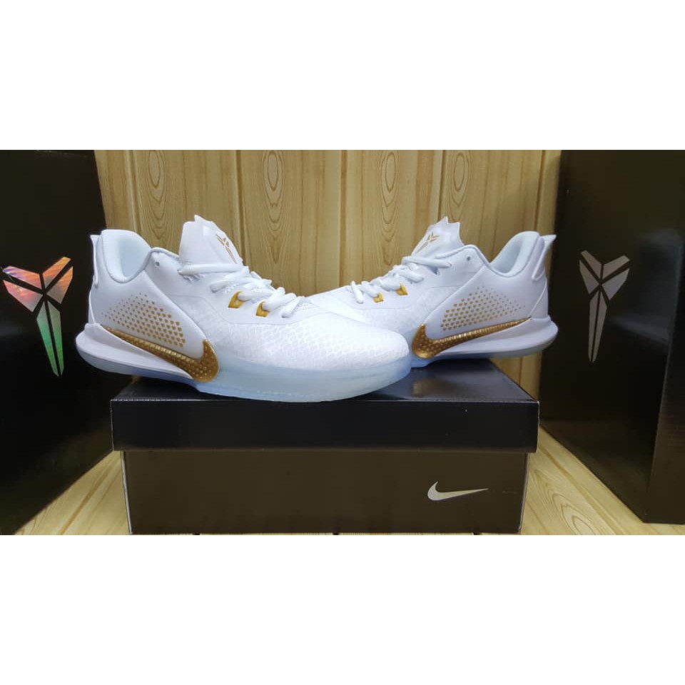 kobe mamba white gold