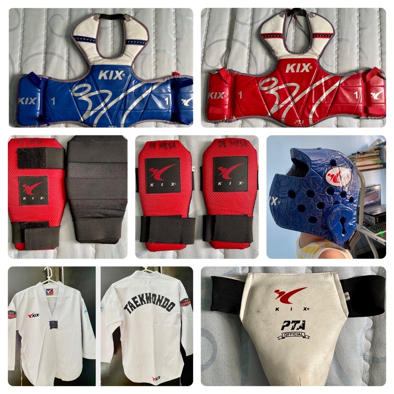 KIX brand TAEKWONDO GEAR/Set Free dobok uniform Shopee Philippines