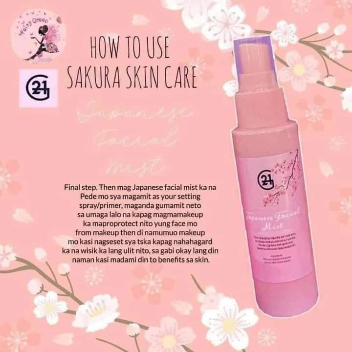 G21 Japanese Facial Mist (Sakura Facial Mist) / ORIGINAL (100 LEGIT) Shopee Philippines