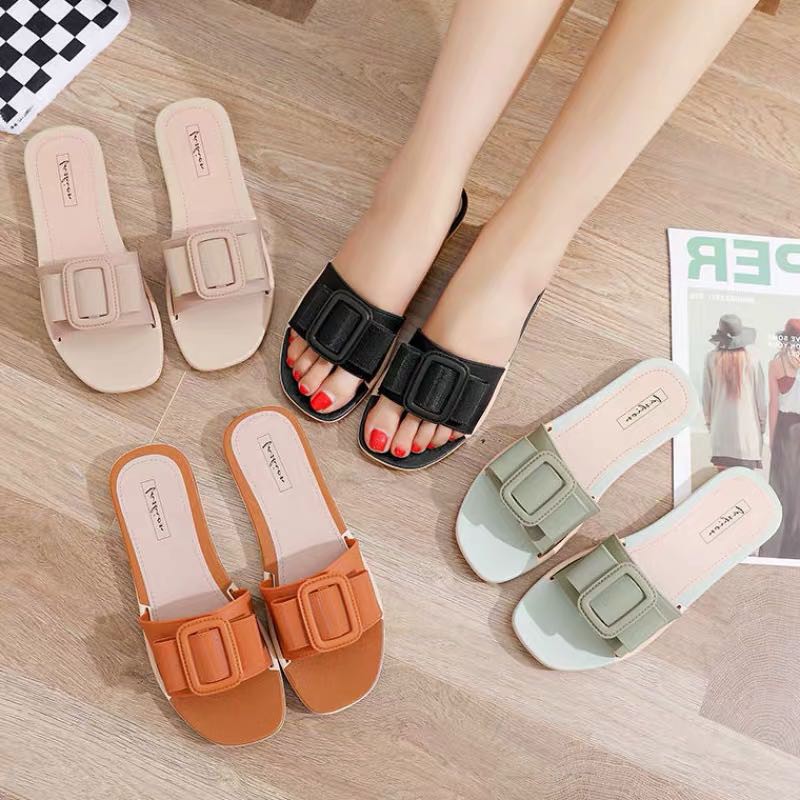 【luckiss】HOT Korean Fashion slippers For Women | Shopee Philippines